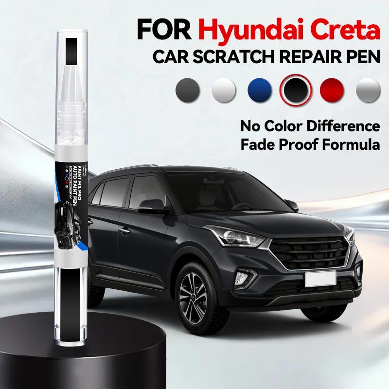 Car Dedicated For Hyundai Creta Paint Repair Pen Touch Up Scratch Remover DIY Auto Accessories Black White Blue Gray