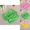 Baby Einfarbig Kleine Waschbare Stoffwindel Verstellbar Dünn Dick Netz Fleece