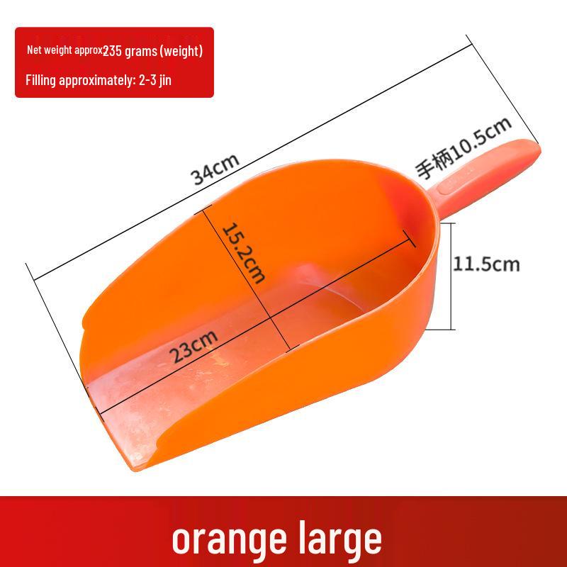 Tavuklar, Ördekler ve Domuzlar İçin Çok Amaçlı Su Ürünleri Yem Küreği - Ağır Hizmet Tipi Plastik