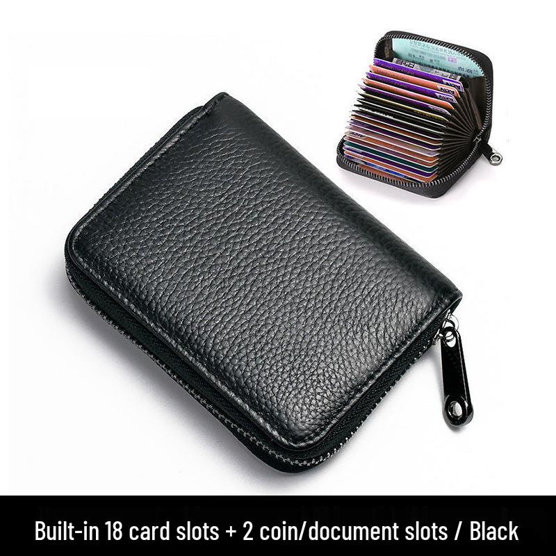 Best-Selling Minimalist Accordion Wallet: Ultra-Thin, Large-Capacity Card Holder with Multi-Card Slots and Compact Design