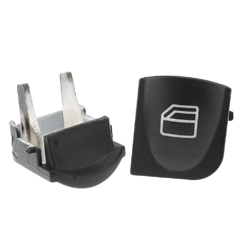 2Pcs For Mercedes Benz W203 C230 C240 C280 Window Switch Repair Button Cap Driver Window Control Switch Button