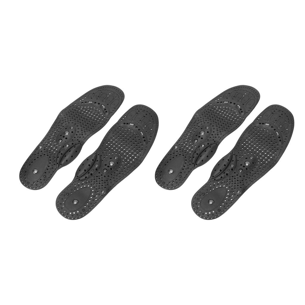 2 pár Akupresszúrás Cipőtalp Érjavító Csúszásgátló Kopásálló Masszázs Cipőbetét Lábboltozatra