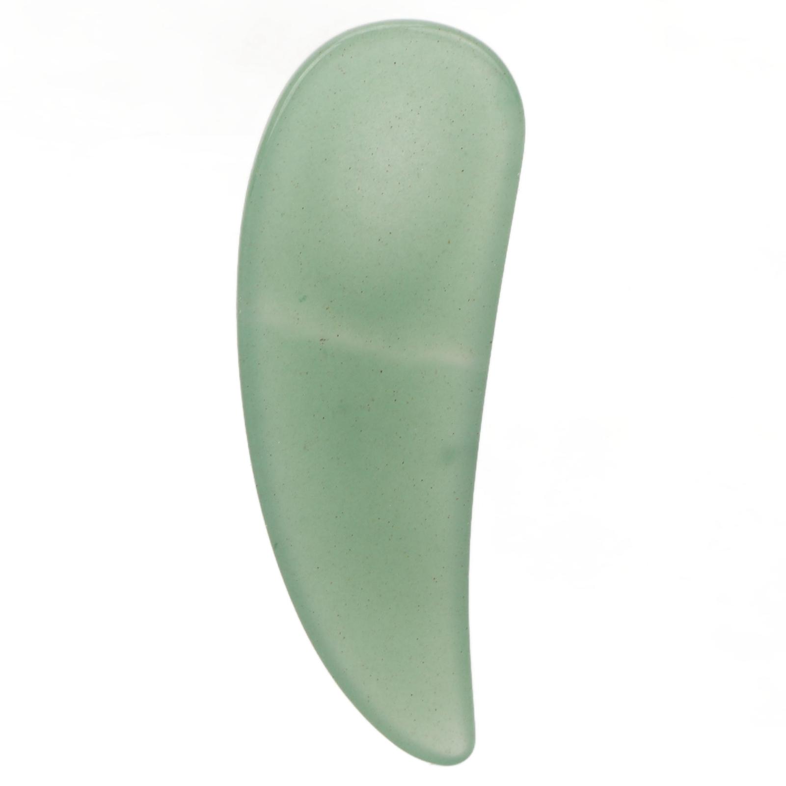 Curved Cosmetic Spatula Scoop     Sha Jadestone Curved Makeup Eye Cream Cosmetic Spatula