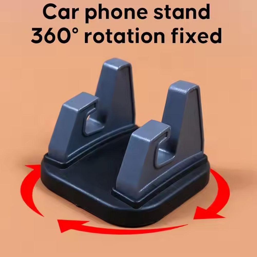 360° Rotatable Mobile Phone Holder Car Bracket Non-Slip GPS Navigation Car Mount Stand Support In Car Universal For All Phones