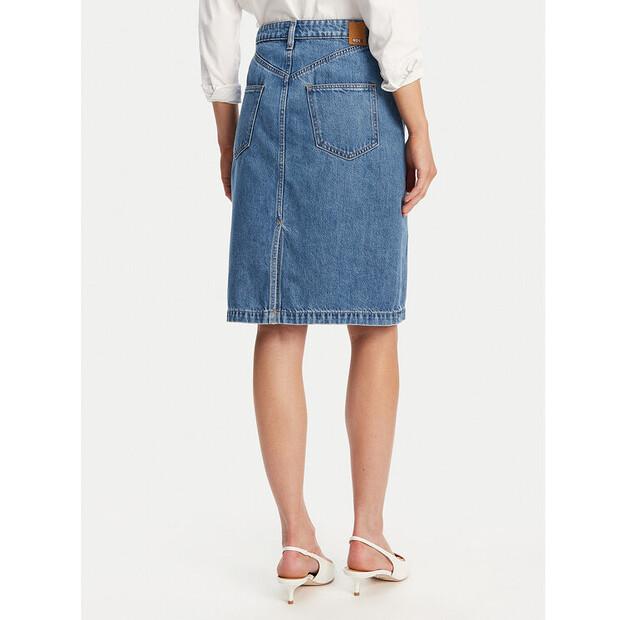 BOSS Cobaltide Denim Skirt