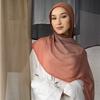Luxary Design Fashion Women Classic Gradient Colored Cotton Scarf Lady Soft Headscarf Solid Color Shawl Headscarf Muslim Scarf