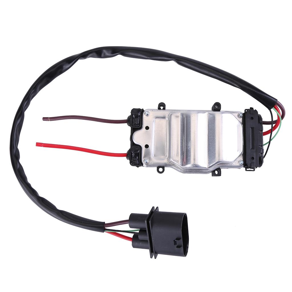 2Pcs Fan Control Modules Compatible for A6 4F C6 2.7 3.0 4.2 TDI Quattro Front