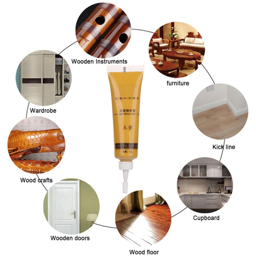 Wooden Furniture Refinishing Paint Scratch Touch-up Multicolor Tool Multipurpose Damage Repairs Resin Cream DIY Mending Tool