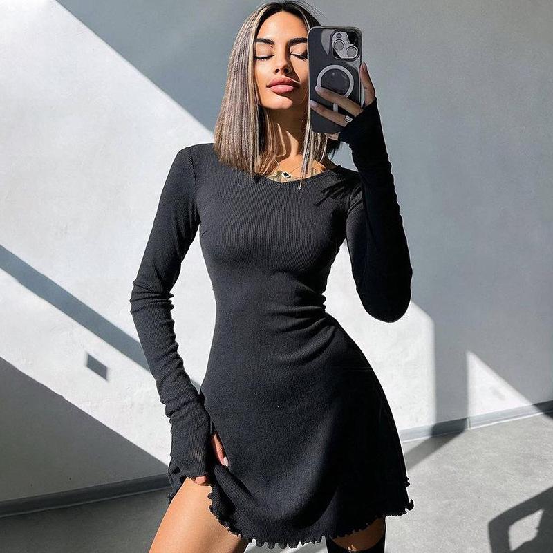 

Vestidos, винтажное сплошное цветное летнее пляжное милое платье с пышными рукавами, повседневное длинное платье макси с квадратным воротником Festa S