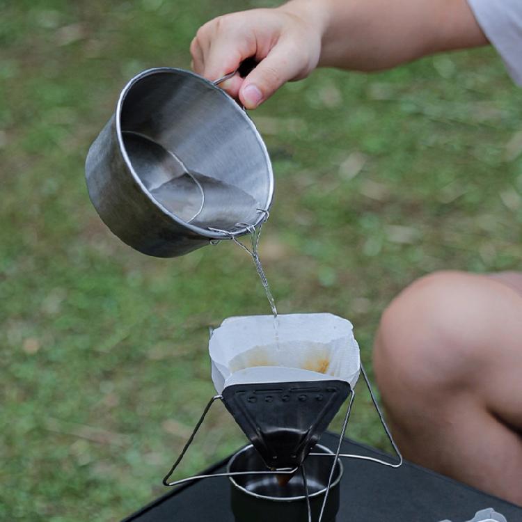 Coffee Drip Spout for Camping Bowl Hand Brewed Coffee Teapot Water Drain Spout