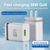 66W Wall Charger Cube Wall Charger Usb Mobile Phone Charging Plug Travel Plug Adapter Us Wall Charger