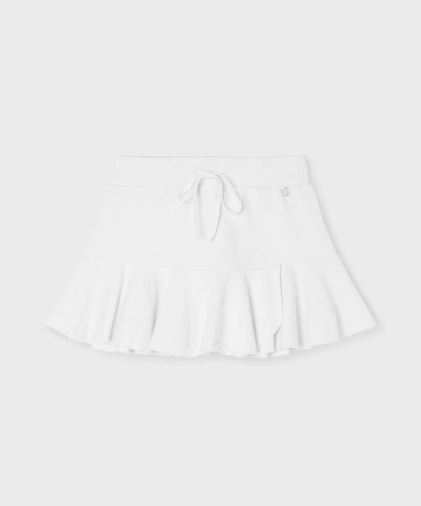 WHO.A.U Banding Ruffle Mini Skirt(F) / Whtmg3791F