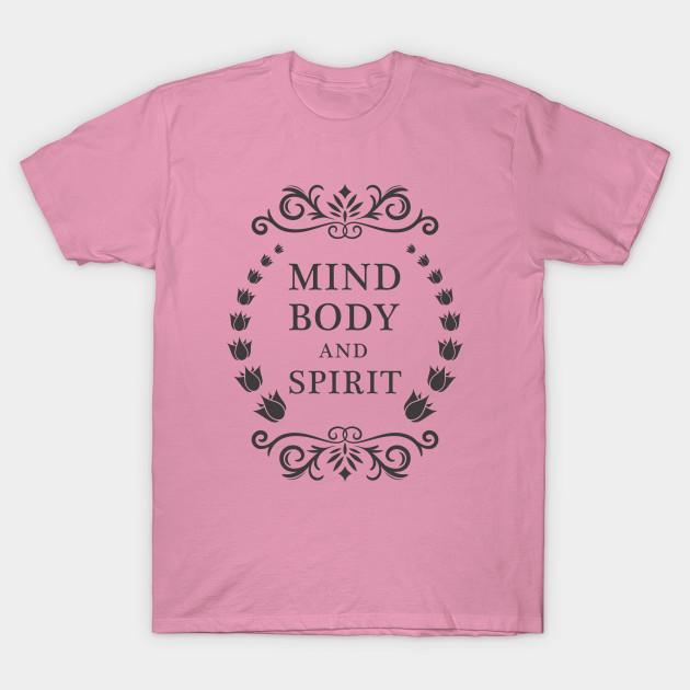 T Shirt Women Mind Body And Spirit Harajuku Print Kawaii Tshirt Summer Short Sleeve Female T-Shirt Top Tee
