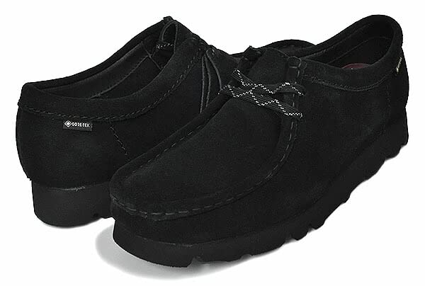 

Wallabee W WALLABEE BLACK SUEDE 26169024 Black Suede Waterproof VIBRAM Sole UK4 23cm [Clarks] GORE-TEX Women s GORE-TEX Women s [Item] чорний