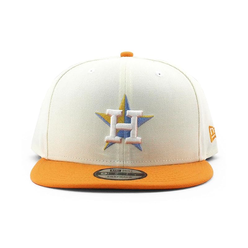 

[New Era] cap 9FIFTY snapback houston astros MLB TEAM BASIC SNAPBACK chrome white HOUSTON ASTROS 950 hat [product]