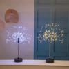 LED Starburst Table Lamp 120 Lights USB Fairy Lights Elegant Desk Lamp for Home Decor Wedding Centerpiece Lighting