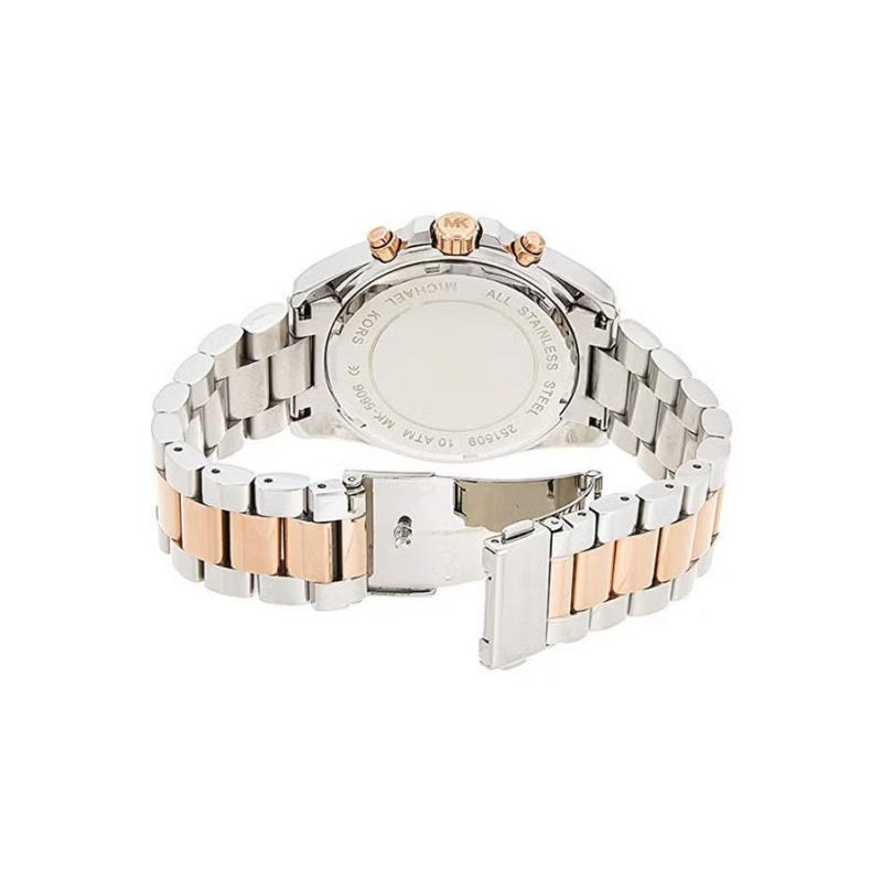 Michael Kors MK5606 Bradshaw Rose Gold-Tone Chronograph Quartz Watch
