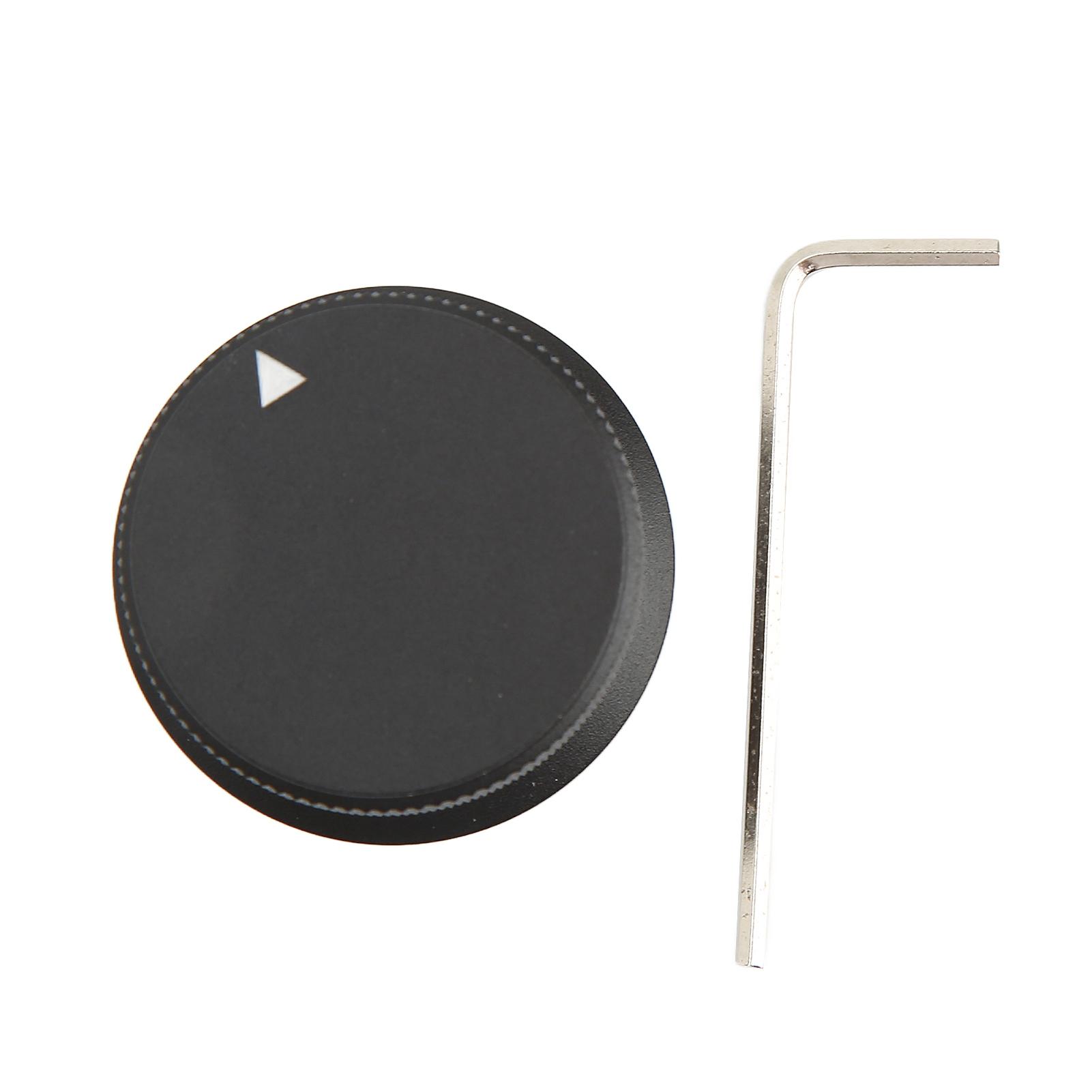 

Набор черных гитарных ручек с гаечным ключом. Прочный комплект ручек управления гитарой, устойчивый к падению.