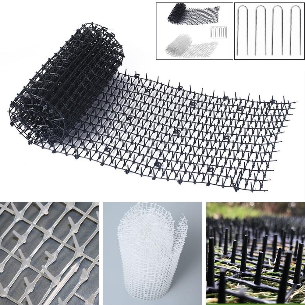 Anti-Cat Dog Net Spike Thorn Weatherproof White/Black