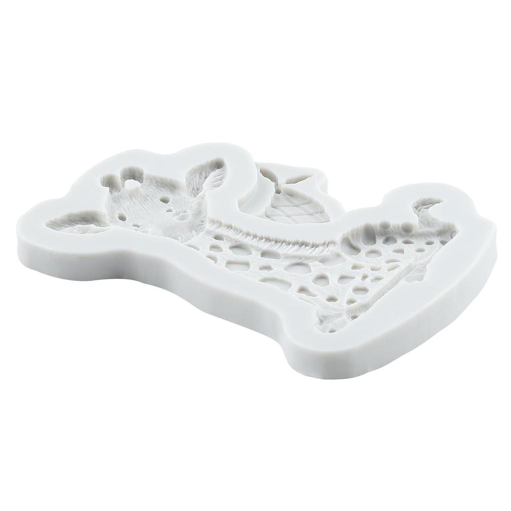 Giraffe Silicone Mold Giraffe Fondant Molds Cake Decorating Tools Cupcake Topper Candy Sugar Craft Gum Paste Polymer Clay