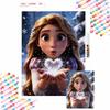 Diamond Art Painting Kit Rapunzel 5D Diamond Painting Dot Art Home Wall Decor