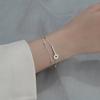 Hollow Heart Girl Gift Hand Chain Women Double Layer Bracelet Fashion Jewelry Korean Style Bracelet