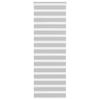 Zebra Roller Blind, Light Grey, Fabric Width 70.9 Cm, Polyester