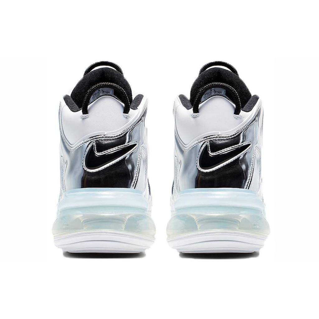 Nike Air More Uptempo 720 Weiß Metallisches Silber BQ7668-100