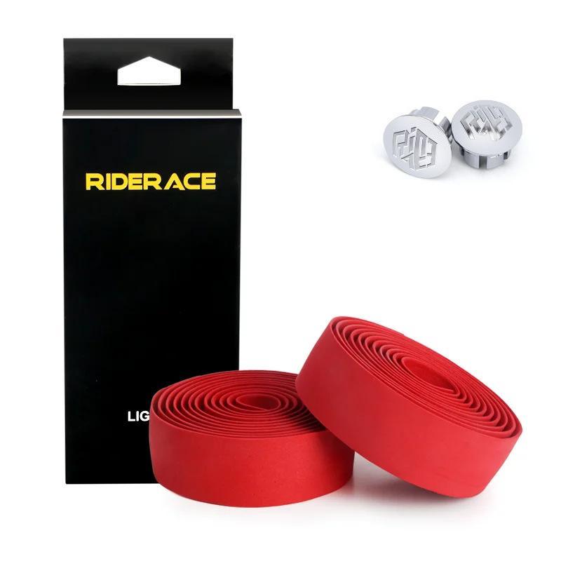 2Pcs Bicycle Handlebar Tape Ultralight Non-Slip Sponge Road Bike Handlebar Strap With Bar Plugs Cycling Accessories