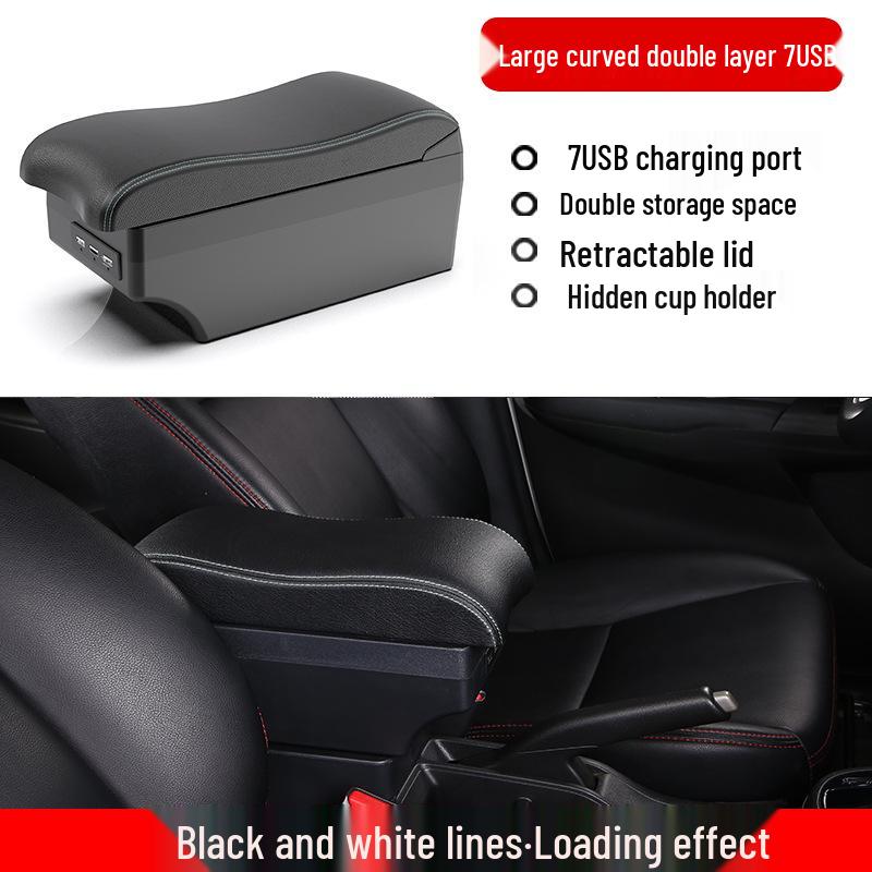 Daihatsu Sirion Overseas Center Console Armrest Storage Box