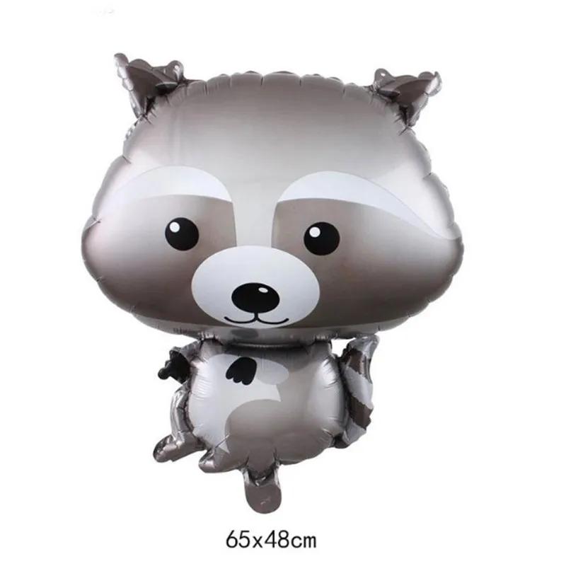 Happy Birthday Cake Balloons Large 3-Layer Color Candle Cake Balloons Bear Cake Ballon for Kid Birthday Party Baby Shower Decors