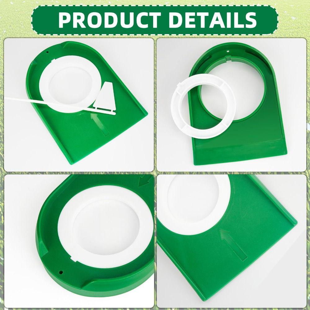 Easy Setup Golf Putting Cup Plastic Golf Training Aid Durable Putting Practice Cup  Golf Training