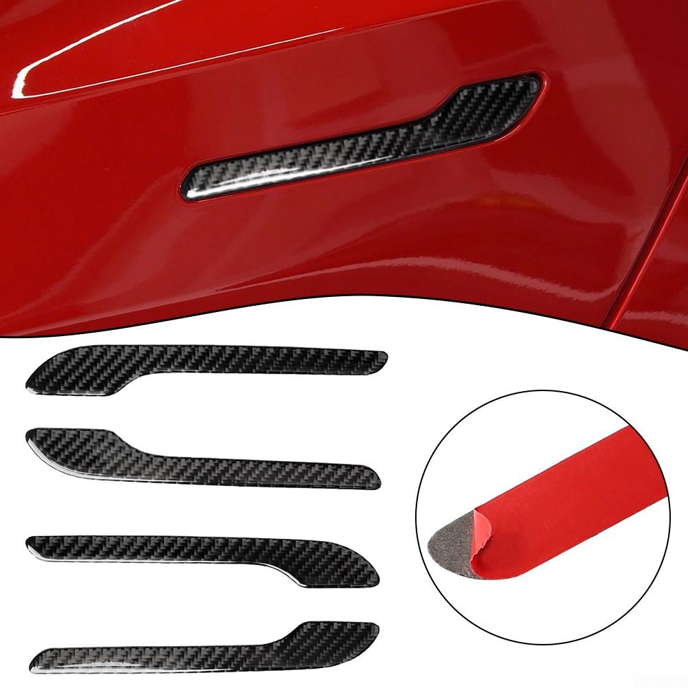 

Наклейка на дверную ручку Автомобильная дверная ручка из углеродного волокна шт.