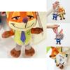 Zootopia Plush Keychain With Nick And Judy For Bag And Gift