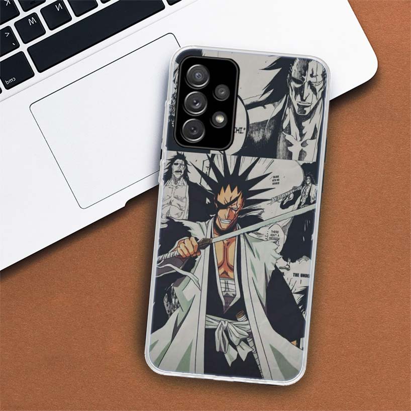 Ichigo Kenpachi Bleach Anime Phone Case For Samsung Galaxy A51 A71 A50 A70 A40 A30 A20E A10 A41 A31 A21S A11 A01 A6 A8 + A7 A9 P