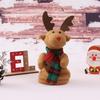 Crative Cute Christmas Tree With Christmas Hat Ornaments Elk With Scarf Toy Decoration Home Room Festival Decoration Friend Gift