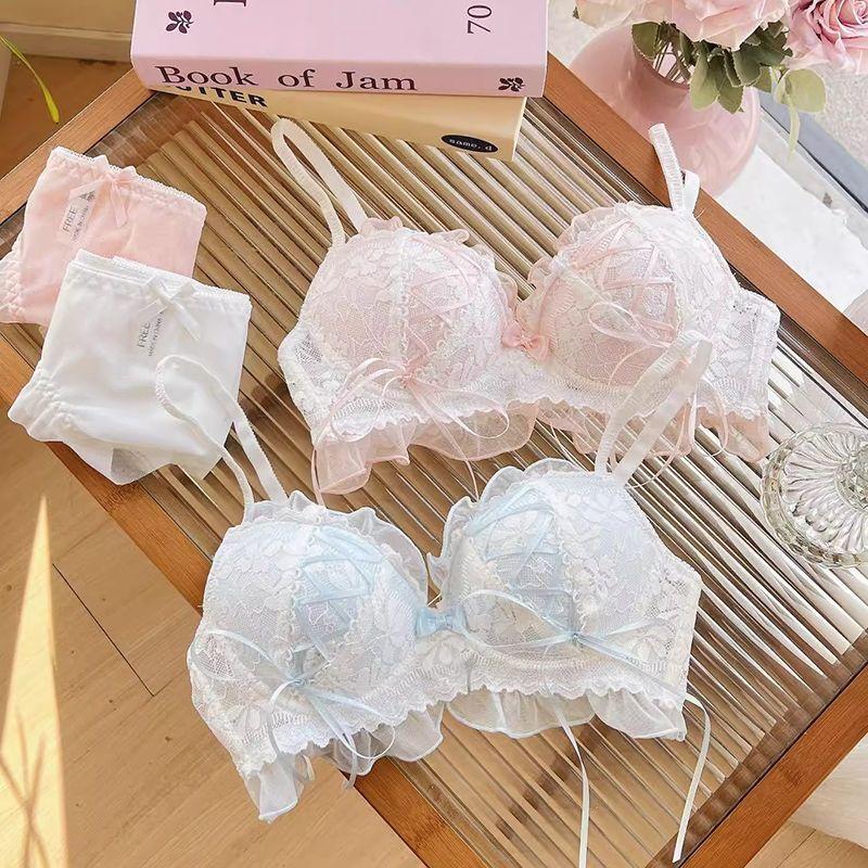 Girls Sweat Bras Lace Underwear For Girls Lingerie Push Up Bras