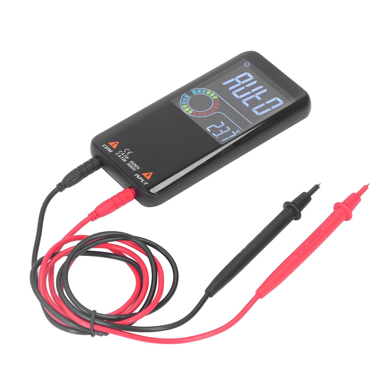 

BSIDE Digital Multimeter Smart Color LCD Display 9999 Counts Voltmeter Voltage Tester S10