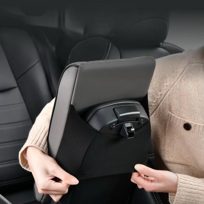 1pcs Car Armrest Box Height Car Armrest Pad Center Armrest Protective Cover Memory Foam Universal Sleeve