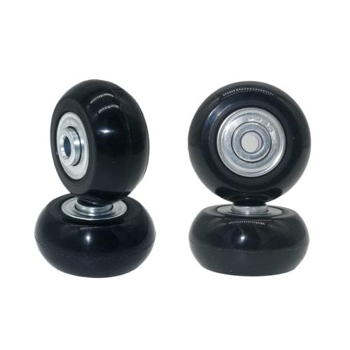 Replacement Tire Kit for 4-Wheel Silent Series Wheels. For wheel repairs on suitcases, shopping carts, carry-on boxes, and more. DIY Caster Replacemen