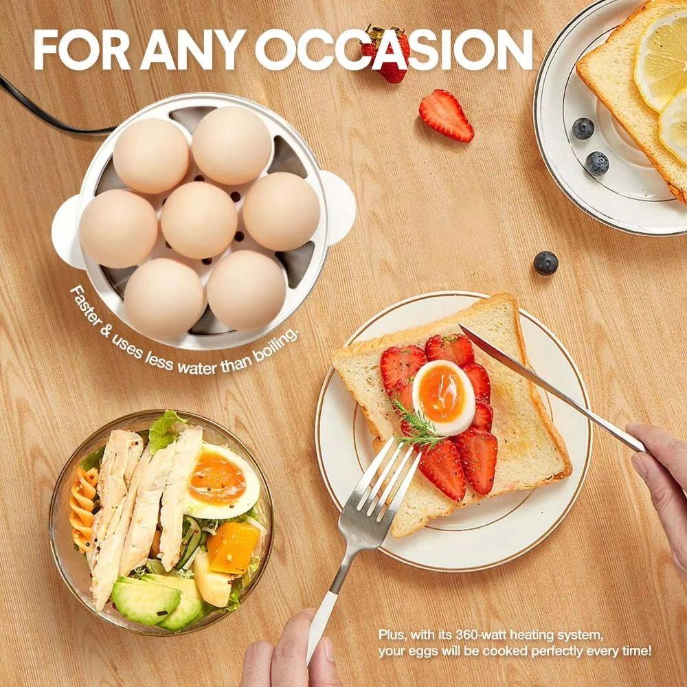 Automatic Power Off Egg Cooker Single Layer/double Layer/triple Layer Egg Steamer  Home