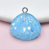 Jelly Resin Colorful Shell Earrings & Keychain Sequins Pendant - DIY Handmade Jewelry Accessories
