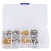 150PCS 2.8/4.8/6.3/4MM Male Female Cold Pressed Wire Terminals with Insulating Sleeves