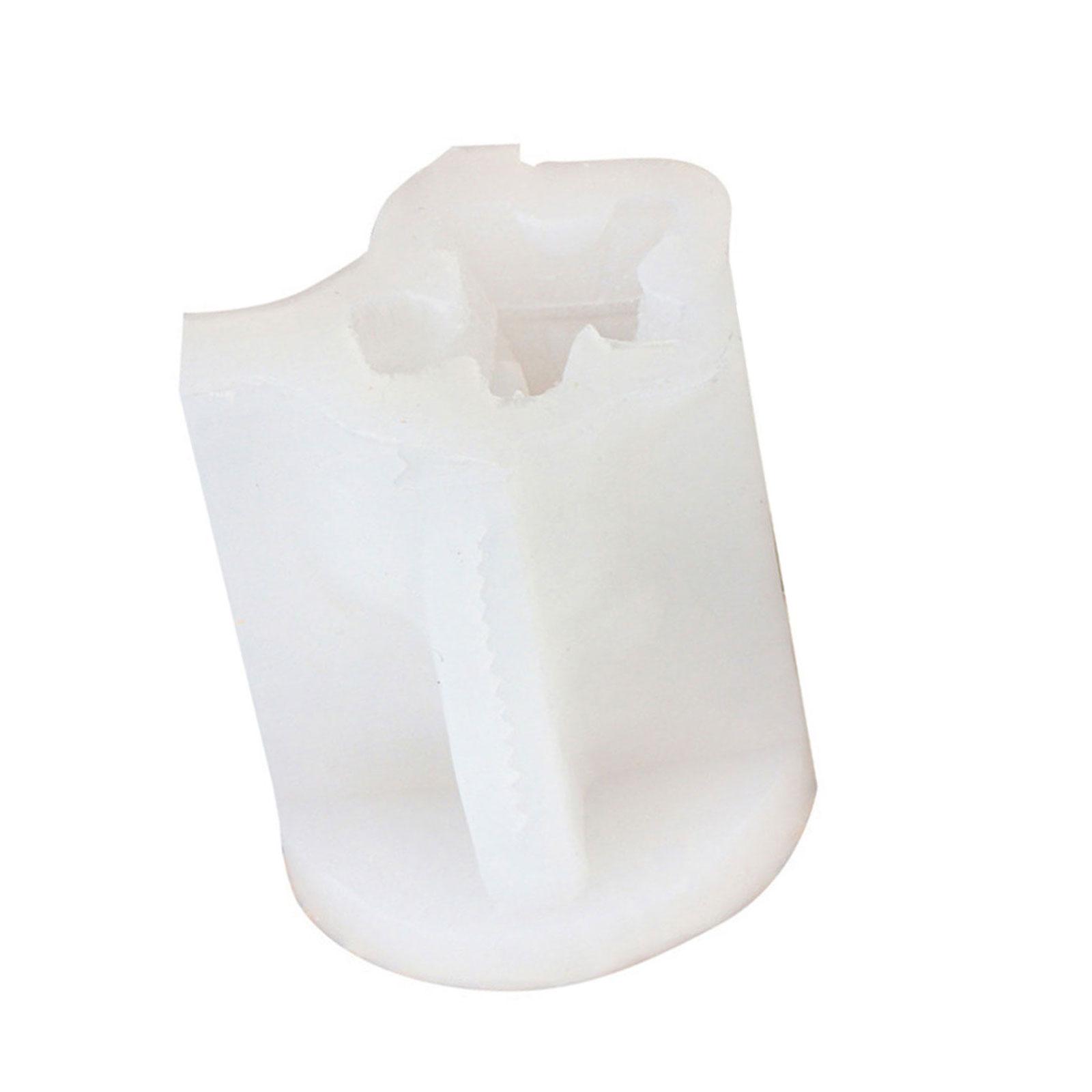 

3D Форма из силикона в виде медведя для креативного изготовления свечей, гибкая и легко моющаяся, украшение для рукоделия и декораций T1