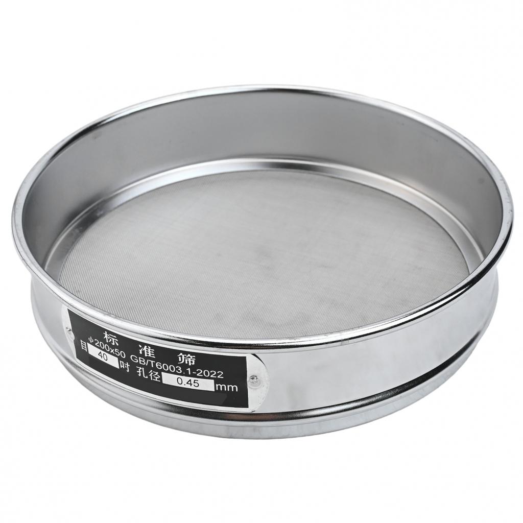 Professional Stainless Steel Laboratory Test Sieve Tool with Smooth Edges