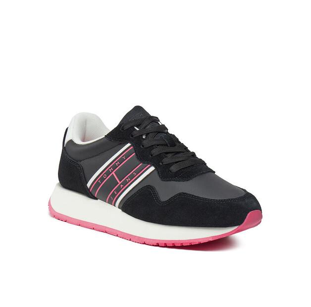 

Кроссовки Tommy Jeans Sneakersy Tjw Eva Runner Mat Mix Ess EN0EN02510 Czarny