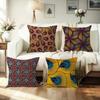 Fashion African Wax Fabric Cool Pillow Cover Design Cushion Cover Decor Holiday Decorati