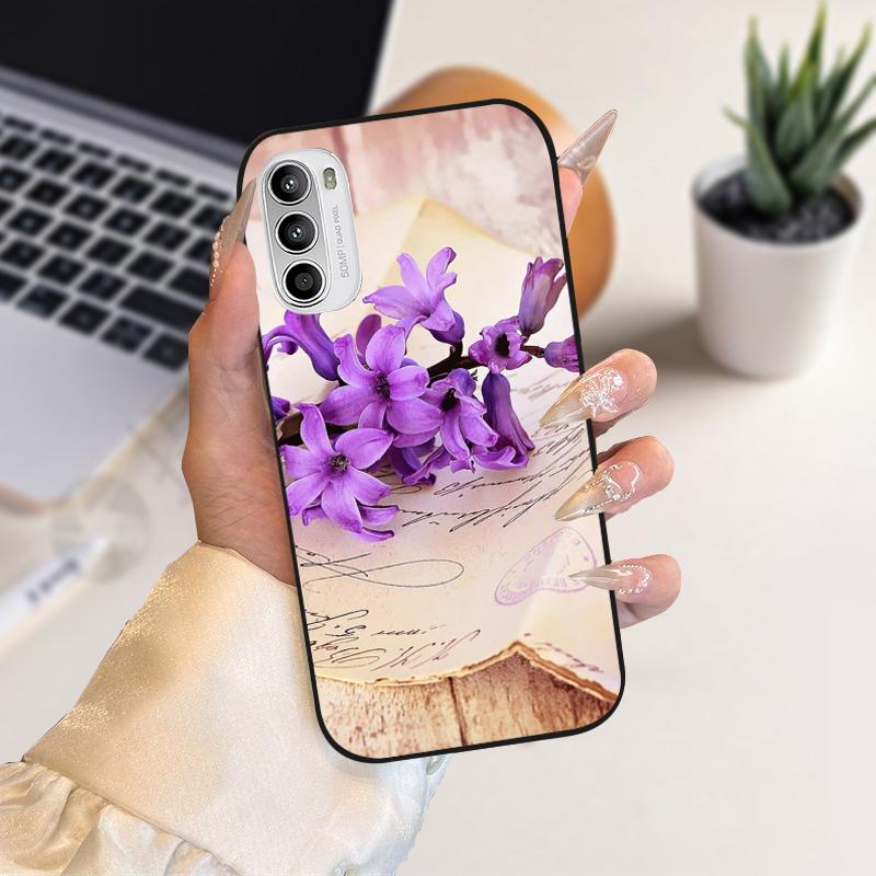 Cartoon Animal Cases For Motorola G52 4G Bumper Cover On Moto G82 G71s 5G Soft Silicon Phone Case For Motorola G 82 Coque Fundas