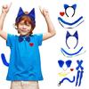 Fun Cartoon Cats Dogs Donkeys Outfit Accessories For Kid And Teen Cosplay Parties And Halloween Birthday Christmas