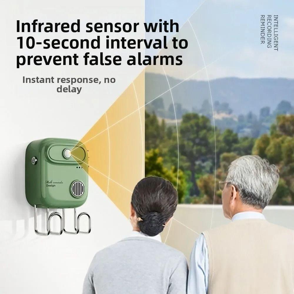 Simple Operation Door Reminder Sensor Intelligent Voice Voice Prompt Sensor  Home Use